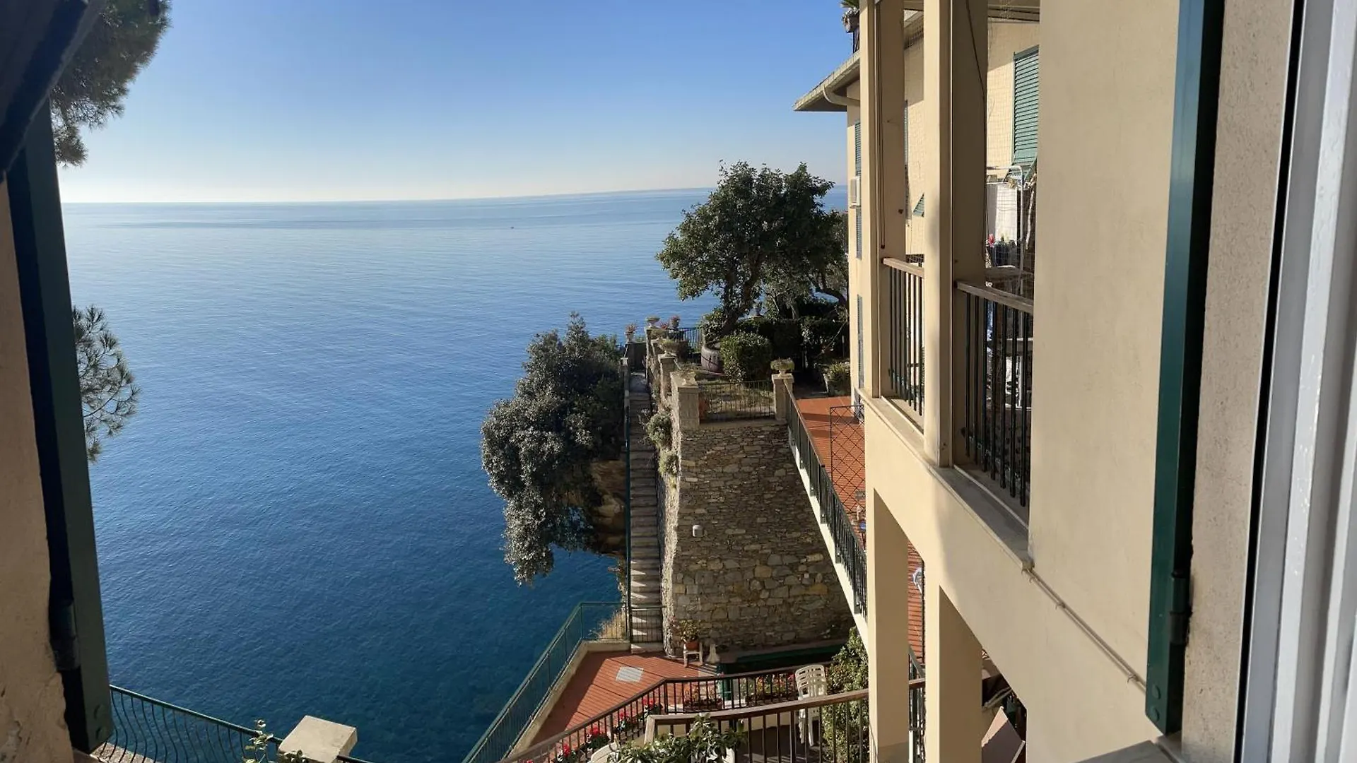 Apartment La Casa Di Samantha A Villa Regina A Picco Sul Mare Con Piscina Pieve Ligure